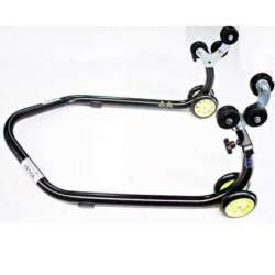 Béquille de stand arrière BIHR Home Track noir mat démontable support inclus Quad/ATV