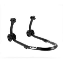 Béquille de stand avant BIHR Home Track noir mat roues noir