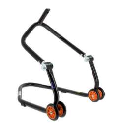 Vorderer Ständer unter T BIHR Home Track matt schwarz orange Räder