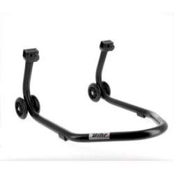 Béquille de stand arrière BIHR Home Track supports en "L" noir mat roues noir