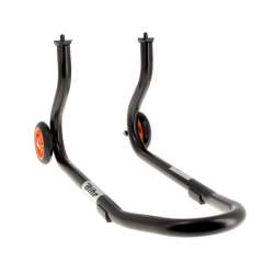 Vorderer Standfuß BIHR Home Track fix schwarz matt Räder orange