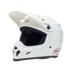 Casque Cross BELL MX-9 Mips - Gloss Solid White