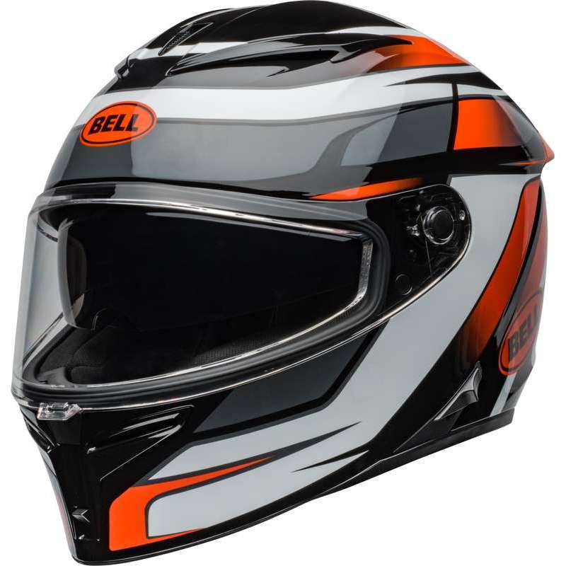 Integralhelm BELL Lithium Mips - Podium Gloss Black/Orange