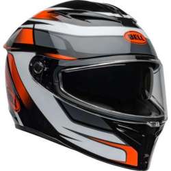 Casque Intégral BELL Lithium Mips - Podium Gloss Black/Orange