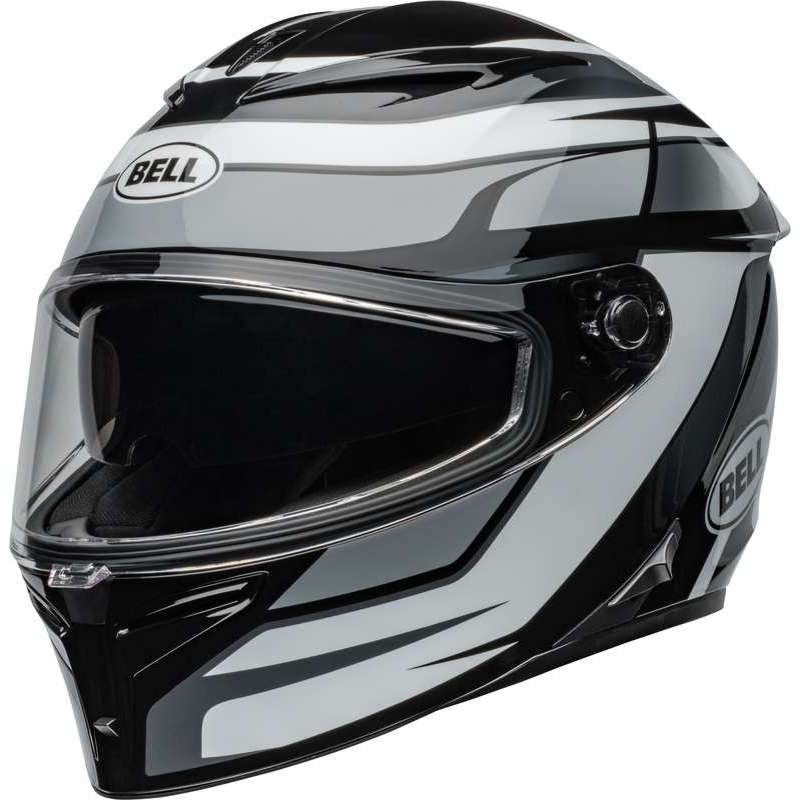 Casque Intégral BELL Lithium Mips - Podium Gloss Black/White