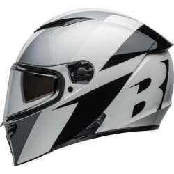 Casque Intégral BELL Lithium - Shear Gloss Silver/White