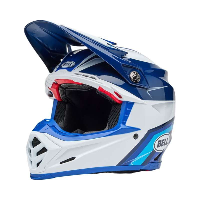 Cross-Helm BELL Moto-9S Flex - Merchant Gloss Blues
