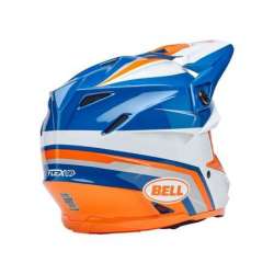 Crosshelm BELL Moto-9S Flex - Merchant Gloss Orange/Blue