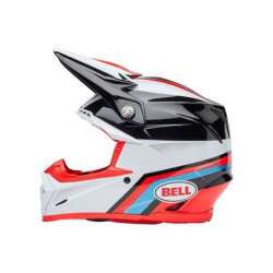 Cross-Helm BELL Moto-9S Flex - Merchant Gloss Red/Black
