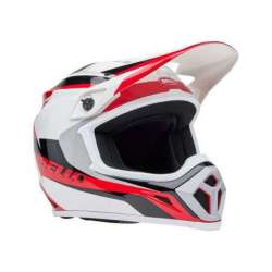 Cross-Helm BELL MX-9 Mips - Rift Gloss Red/White