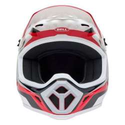 Cross-Helm BELL MX-9 Mips - Rift Gloss Red/White