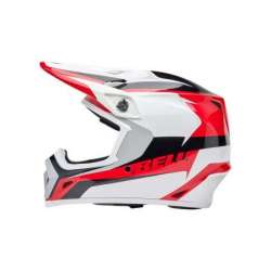 Cross-Helm BELL MX-9 Mips - Rift Gloss Red/White