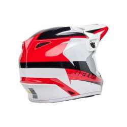 Cross-Helm BELL MX-9 Mips - Rift Gloss Red/White