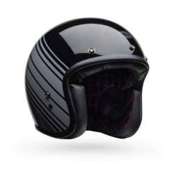 Casque Jet BELL Custom 500 - Edge Gloss Metallic Black/Gray