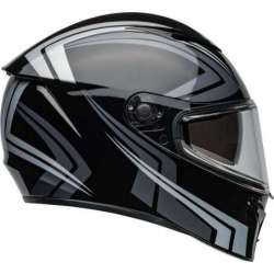 Casque Intégral BELL Lithium - Jetstream Gloss Black/Silver
