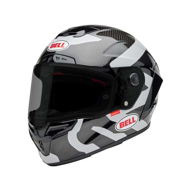 Integralhelm BELL Race Star DLX - Hello Cousteau Equidae Matte Gloss Black/Gray
