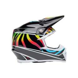 Cross Helm BELL Moto-9S Flex - Drift Gloss Black Multi