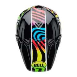 Cross Helm BELL Moto-9S Flex - Drift Gloss Black Multi