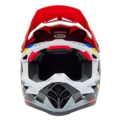 Cross Helm BELL Moto-9S Flex - Renen Nova Gloss Black/Red