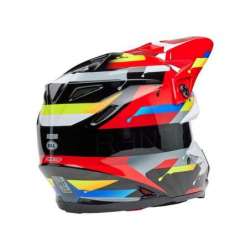 Casque Cross BELL Moto-9S Flex - Renen Nova Gloss Black/Red