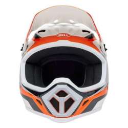 Cross-Helm BELL MX-9 Mips - Rift Gloss Orange/White
