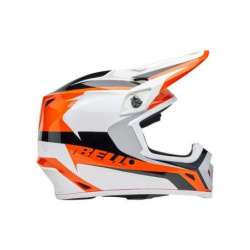 Cross-Helm BELL MX-9 Mips - Rift Gloss Orange/White