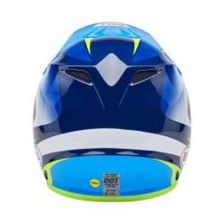 Cross Helm BELL MX-9 Mips - Jackal Gloss Blue/Hi-Viz Yellow