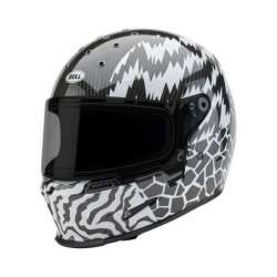 Integralhelm BELL Eliminator Carbon - Deathspray Gloss Black/White/Black