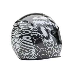 Integralhelm BELL Eliminator Carbon - Deathspray Gloss Black/White/Black