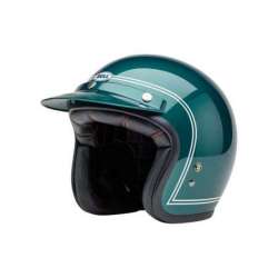 Jet Helm BELL Custom 500 - Steve McQueen Riverside Metallic Green