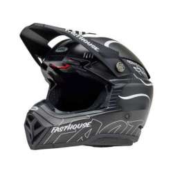 Crosshelm BELL Moto-10 Spherical Mips - Fasthouse Raven Matte Black/White
