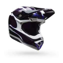 Cross-Helm BELL Moto-10 Spherical - Slayco 25 Gloss Black/White