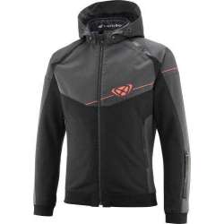 Veste IXON SECTION Noir Anthracite Rouge vif