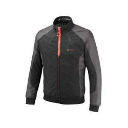 Jacke IXON SIWA Textil Schwarz Anthrazit Leuchtend Rot
