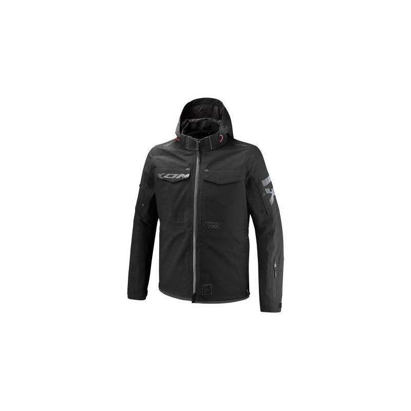 Veste IXON SQUARE Noir Rouge vif