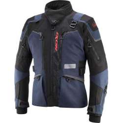 Jacke IXON ODIN Navy Schwarz Leuchtend Rot