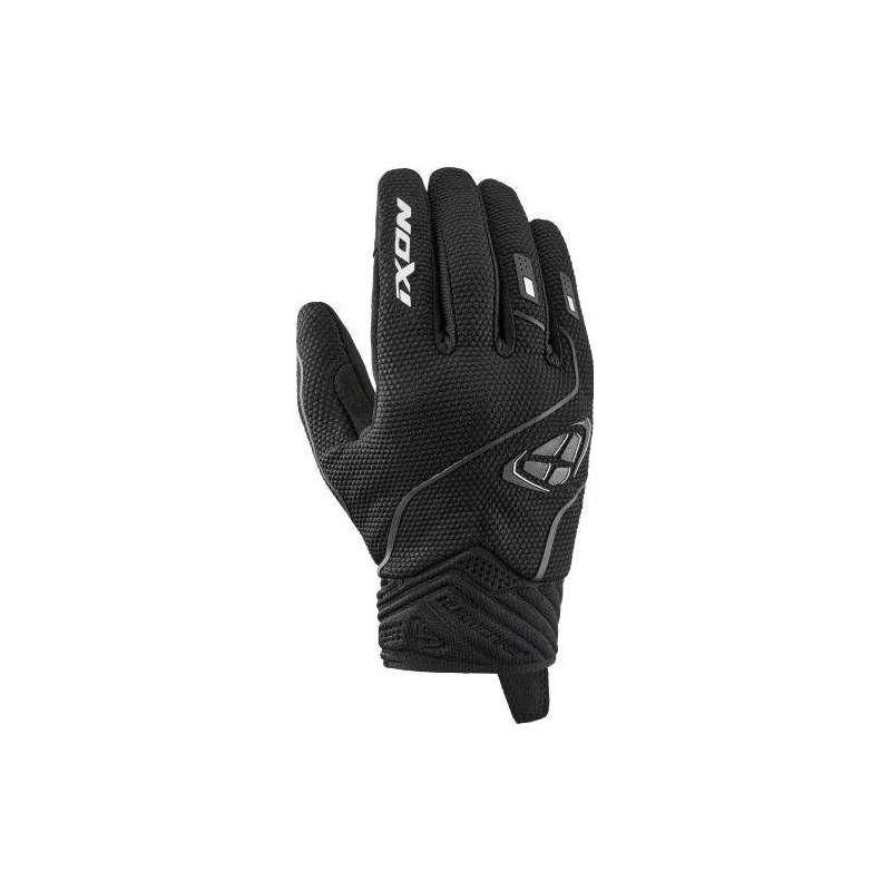 Handschuhe IXON HURRICANE 2 KID Schwarz Weiß