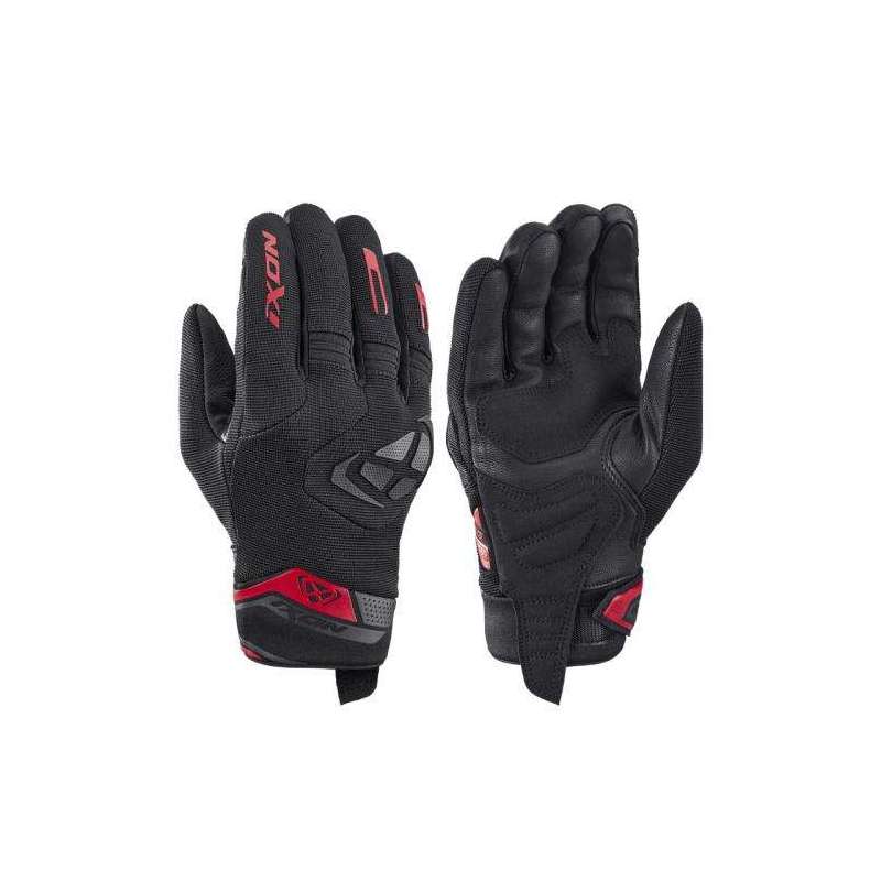 Gants IXON MIG 2 Noir Rouge