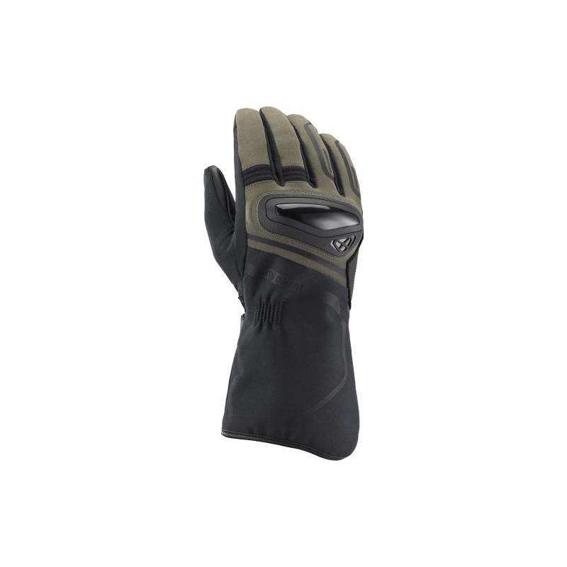 Gants IXON MS DRIZZLE Kaki Noir