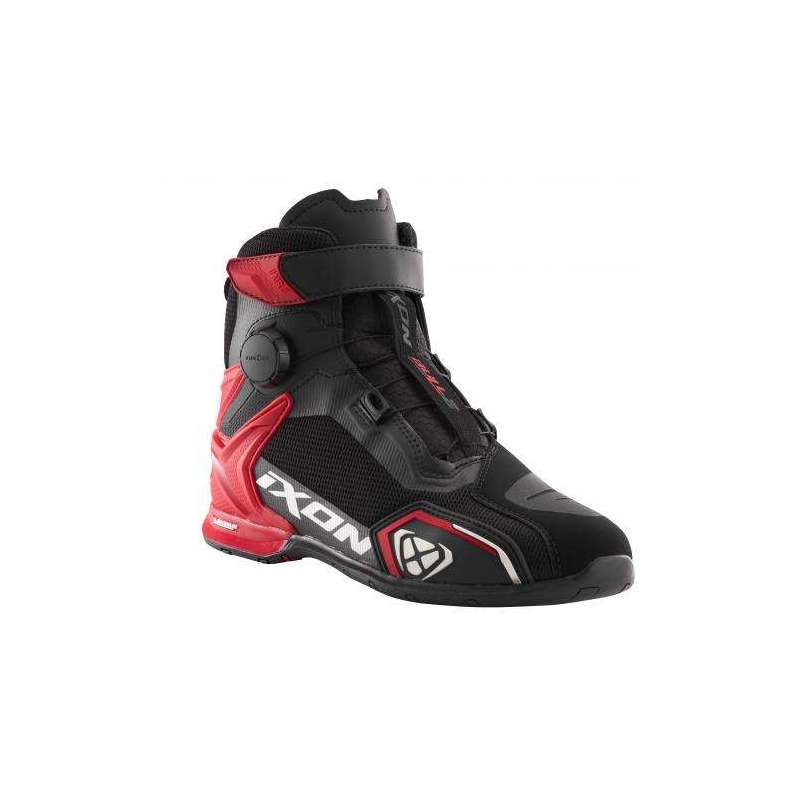 Chaussure IXON BULL 2 AIR Noir Blanc Rouge