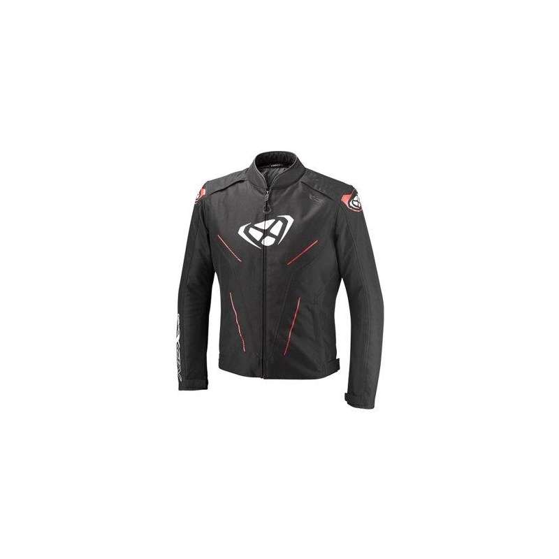 Blouson IXON PRODIGY Noir Blanc Rouge
