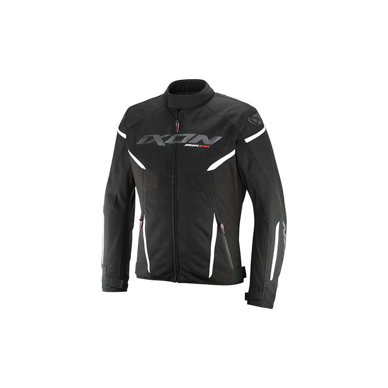 IXON STRIKER 2 WP AIR Jacke Schwarz Weiß