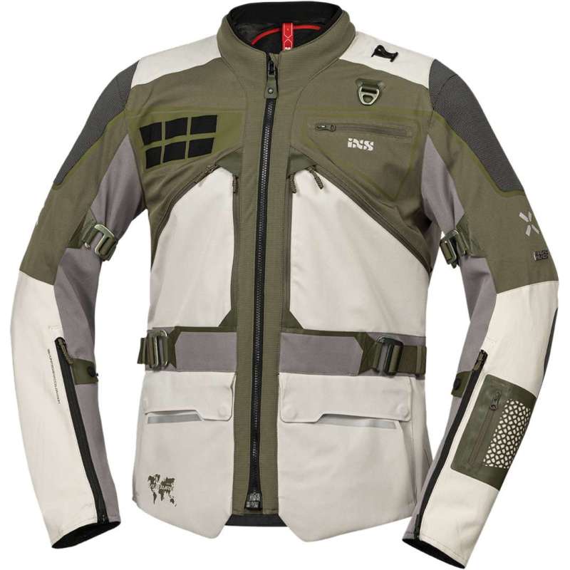 Veste IXS Venture-Air 1.0 gris clair-olive