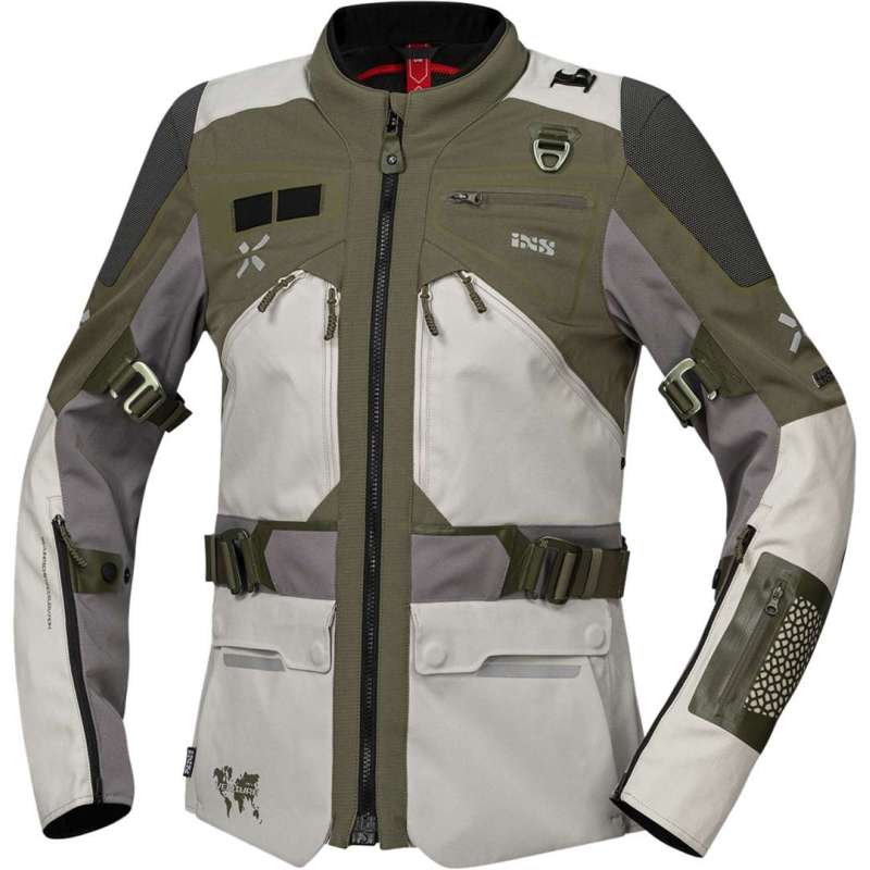 Damenjacke IXS Venture-Air 1.0 Hellgrau-Olive