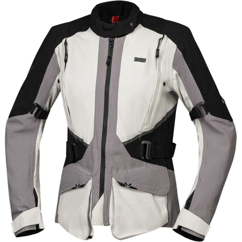 Damenjacke IXS Laminat Tourster-STX 1.0 hellgrau-grau