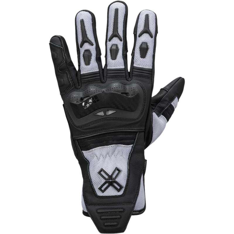 Damenhandschuhe IXS Rapid-Air 1.0 schwarz-hellgrau