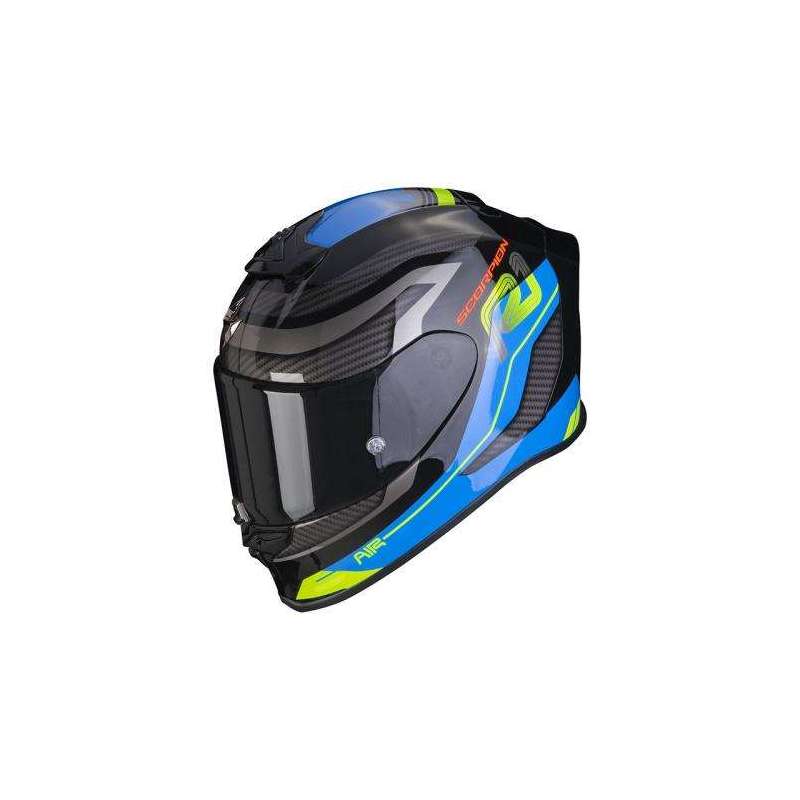Integralhelm SCORPION EXO R1 AIR VATIS Schwarz Blau