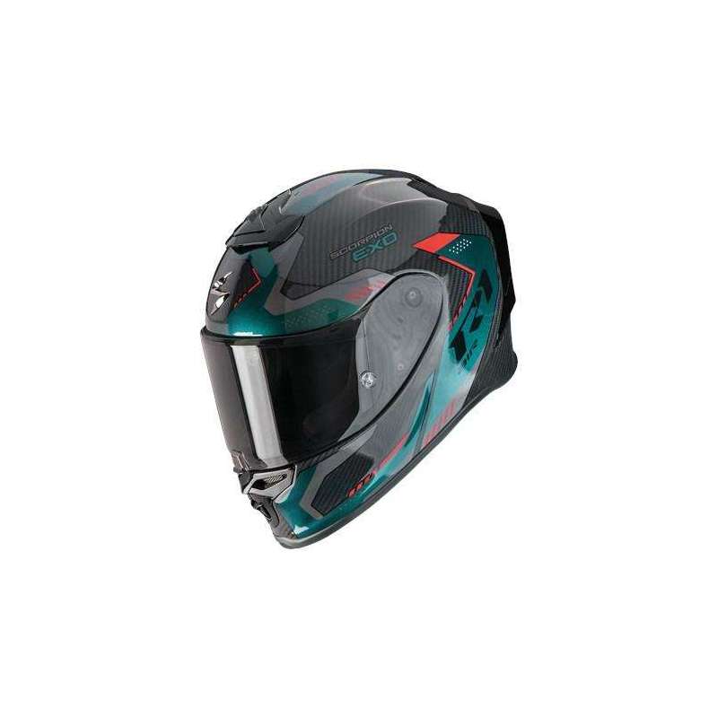 Casque Intégral SCORPION EXO R1 EVO Carbon AIR PROPEL Noir Vert