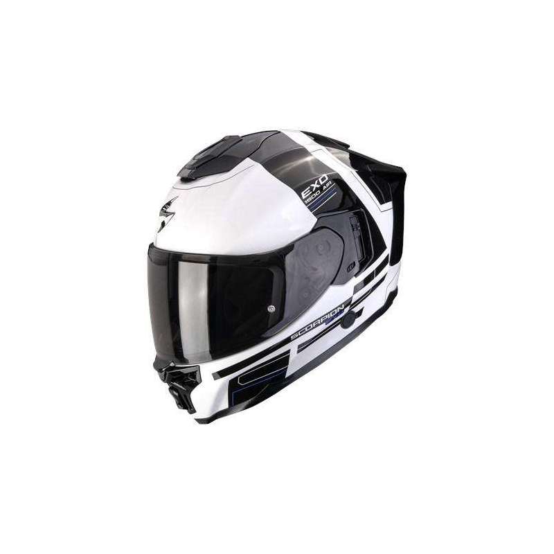 Casque Intégral SCORPION EXO 1500 AIR DUAL Blanc Noir