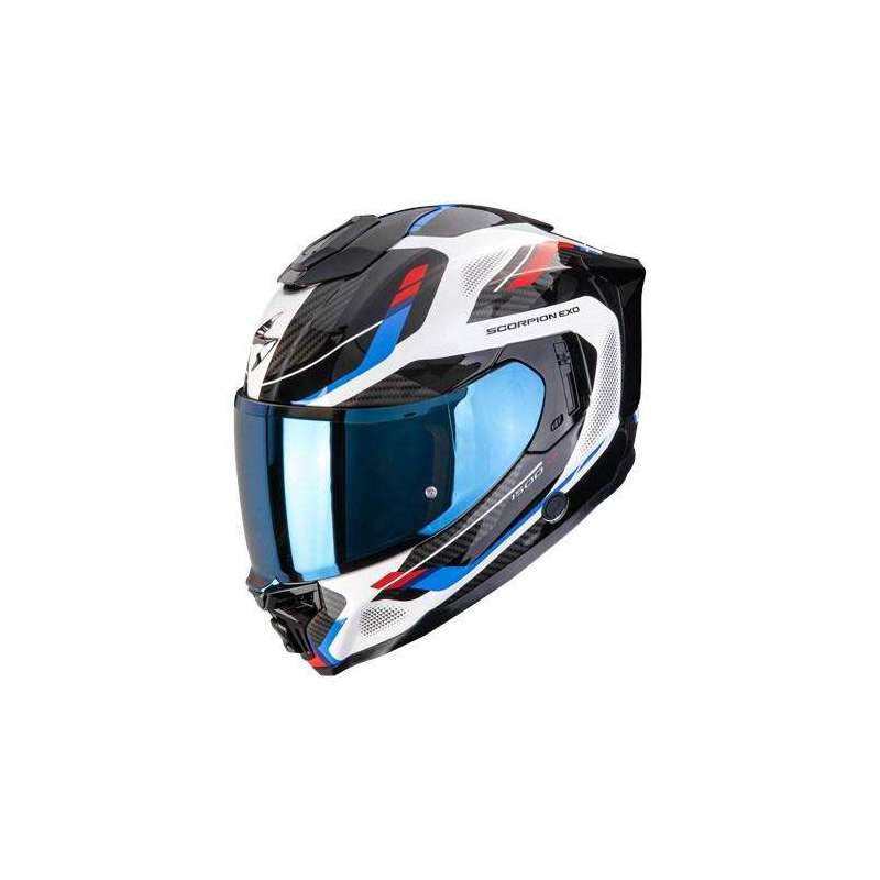 Integralhelm SCORPION EXO 1500 AIR SLEEK Schwarz Rot Blau